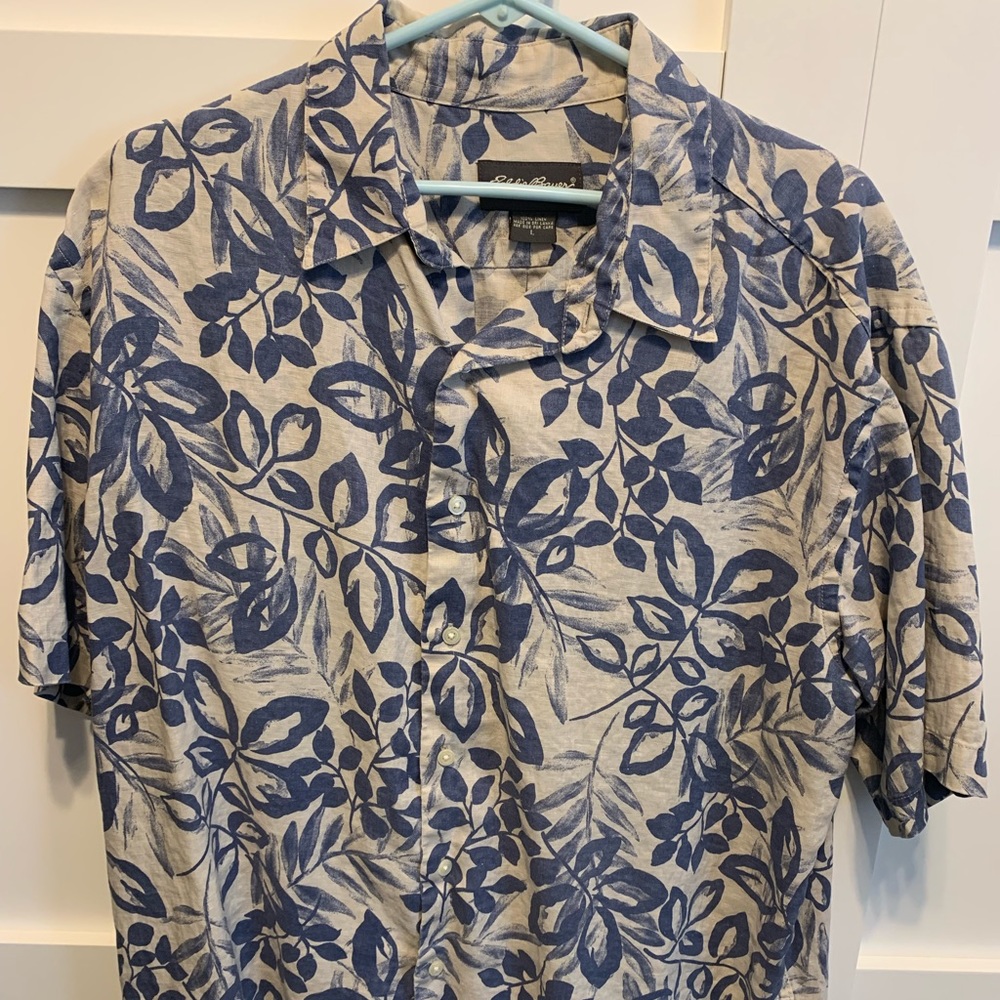 Vintage Eddie Bauer single stitch short sleeve size L